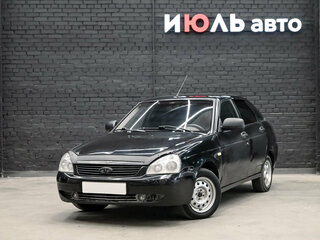 2011 Lada (ВАЗ) Priora I, чёрный, 200000 рублей, вид 1