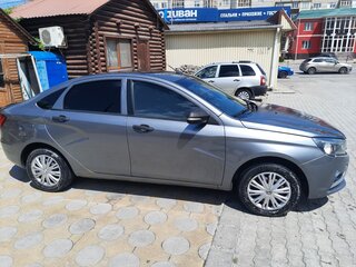 2016 Lada (ВАЗ) Vesta I, серый, 650000 рублей, вид 2