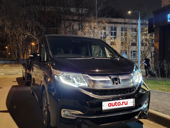 2015 Honda Stepwgn V, чёрный, 1800000 рублей - вид 4
