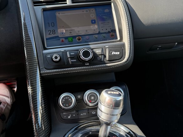 2008 Audi R8 V8 I (Typ 42), чёрный - вид 16