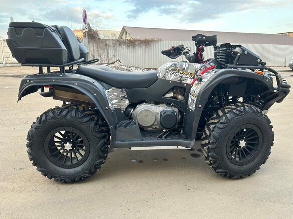 2023 Stels ATV-650YL Leopard, белый, 630000 рублей - вид 7