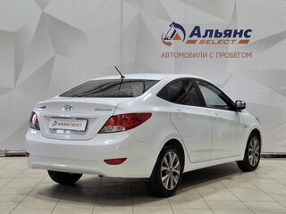 2014 Hyundai Solaris I, белый, 780000 рублей, вид 3