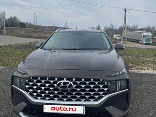 2021 Hyundai Santa Fe IV Рестайлинг, коричневый, 3000000 рублей, вид 3