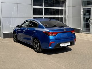 2018 Kia Rio IV, голубой, 1230000 рублей, вид 5