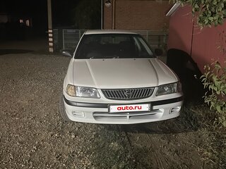 2001 Nissan Sunny B15, белый, 390000 рублей, вид 1