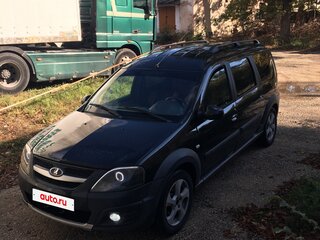 2016 Lada (ВАЗ) Largus Cross I, чёрный, 800000 рублей, вид 1