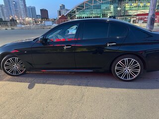 2017 BMW 5 серии 520d xDrive VII (G30/G31/G38), синий, 3100000 рублей, вид 3