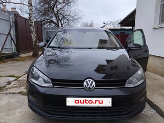 2013 Volkswagen Golf VII, чёрный, 945000 рублей, вид 2
