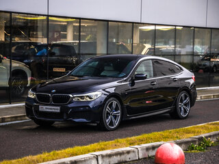 2017 BMW 6 серии Gran Turismo 630d xDrive IV (G32), чёрный, 3799000 рублей, вид 3