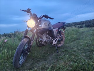 2024 Shineray XY125, серебристый, 85000 рублей, вид 2