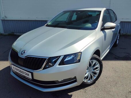 2019 Skoda Octavia III (A7) Рестайлинг, серебристый, 1585000 рублей, вид 3