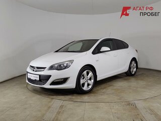 2013 Opel Astra J Рестайлинг, белый, 599000 рублей, вид 1