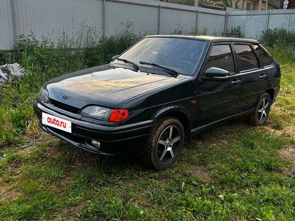 2009 Lada (ВАЗ) 2114, чёрный - вид 2