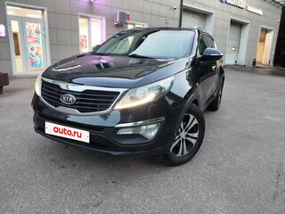 2012 Kia Sportage III, чёрный, 1290000 рублей, вид 2