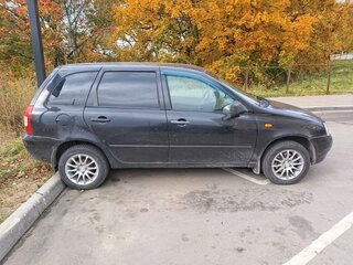 2009 Lada (ВАЗ) Kalina I, чёрный, 175000 рублей, вид 2