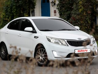 2014 Kia Rio III, белый, 800000 рублей, вид 3