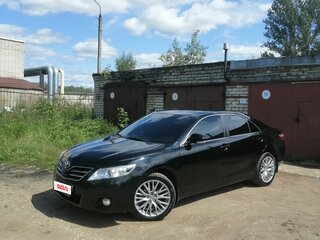 2010 Toyota Camry VI (XV40) Рестайлинг, чёрный, 1300000 рублей, вид 3