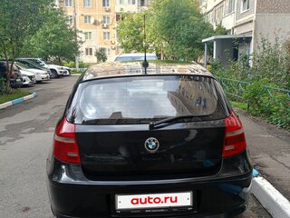 2009 BMW 1 серии 116i I (E81/E82/E87/E88) Рестайлинг, чёрный, 650000 рублей, вид 4