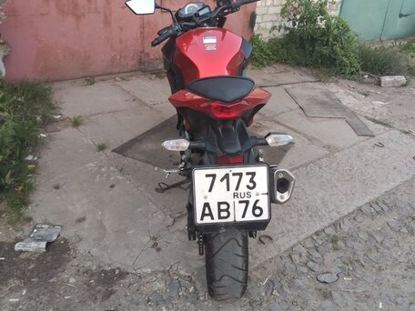 2015 Kawasaki Z 250, оранжевый, 350000 рублей, вид 4