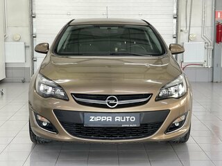 2012 Opel Astra J Рестайлинг, золотистый, 919000 рублей, вид 2