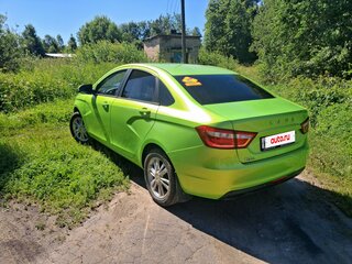 2017 Lada (ВАЗ) Vesta I, жёлтый, 699000 рублей, вид 4