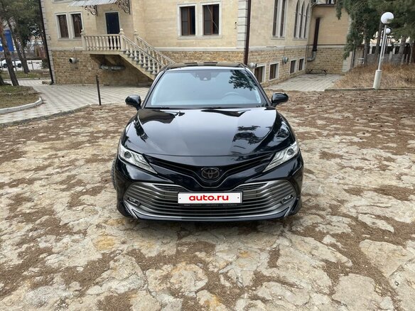 2018 Toyota Camry VIII (XV70), чёрный, 2720000 рублей - вид 7