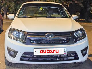 2014 Lada (ВАЗ) Granta I, белый, 630000 рублей, вид 2