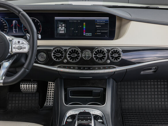 2019 Mercedes-Benz S-Класс 450 Long VI (W222, C217) Рестайлинг, белый, 6898000 рублей - вид 11