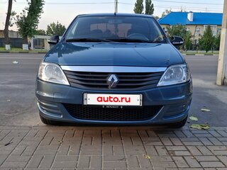 2011 Renault Logan I Рестайлинг, синий, 655000 рублей, вид 2
