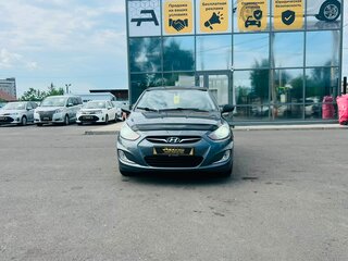2012 Hyundai Solaris I, серый, 659000 рублей, вид 3