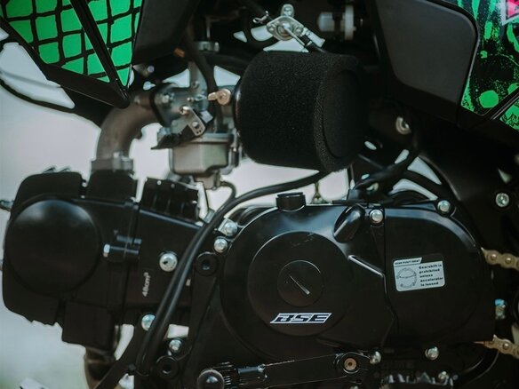 2024 BSE EX 125, зелёный, 70000 рублей - вид 5