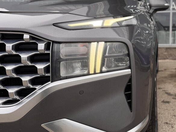 2021 Hyundai Santa Fe IV Рестайлинг, серый, 3029000 рублей - вид 9