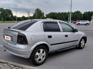 2001 Opel Astra G, серебристый, 190000 рублей, вид 4