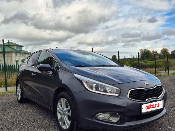 2013 Kia Ceed II, серый - вид 1