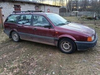 1992 Volkswagen Passat B3, красный, 199999 рублей, вид 2