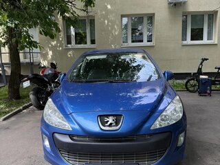 2009 Peugeot 308 I, синий, 500000 рублей, вид 1