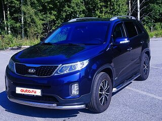 2015 Kia Sorento II Рестайлинг, синий, 1880000 рублей, вид 1