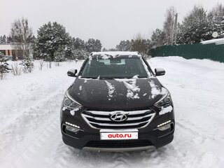 2017 Hyundai Santa Fe III Рестайлинг, коричневый, 2400000 рублей, вид 3