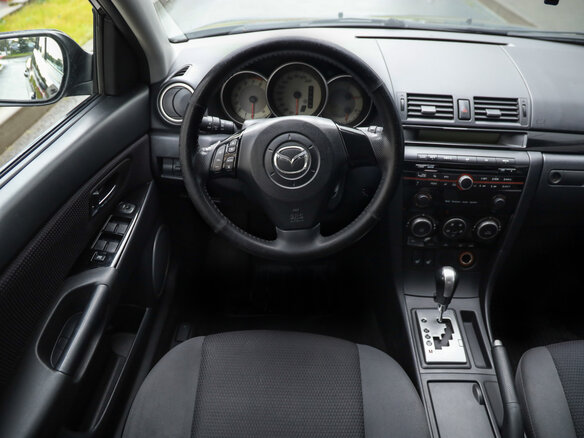 2008 Mazda 3 I (BK) Рестайлинг, чёрный, 567777 рублей - вид 11