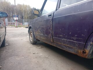 2003 Lada (ВАЗ) 2107, фиолетовый, 65000 рублей, вид 4