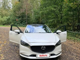 2018 Mazda 6 III (GJ) Рестайлинг 2, белый, 2200000 рублей, вид 2