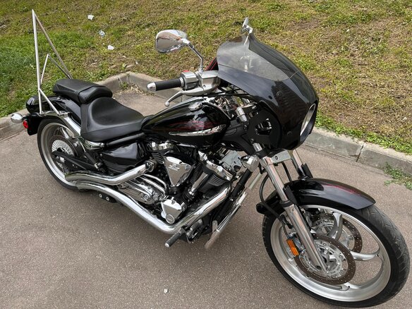 2009 Yamaha XV 1900, чёрный, 759000 рублей - вид 10