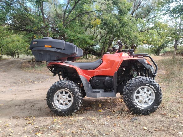 2011 Stels ATV-800, оранжевый, 480000 рублей - вид 2