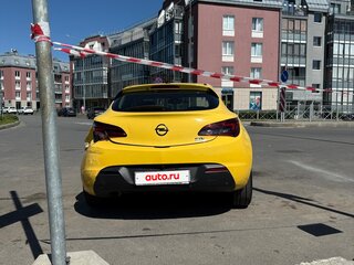 2012 Opel Astra GTC J Рестайлинг, жёлтый, 550000 рублей, вид 5