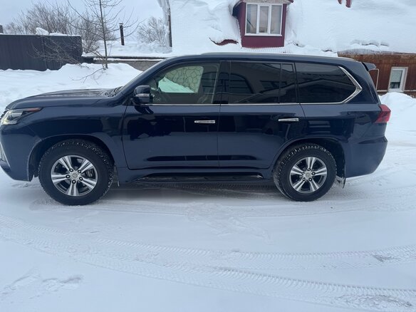 2018 Lexus LX 570 III Рестайлинг 2, синий - вид 12