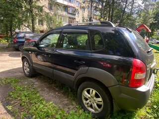 2005 Hyundai Tucson I, чёрный, 650000 рублей, вид 4