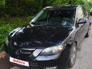 2008 Mazda 3 I (BK) Рестайлинг, чёрный, 470000 рублей, вид 3