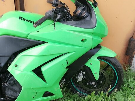 2006 Kawasaki ZX-6R Ninja, зелёный, 80000 рублей, вид 2