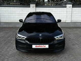 2020 BMW 5 серии 520d xDrive VII (G30/G31/G38), чёрный, 4100000 рублей, вид 3