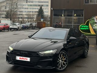 2019 Audi A7 55 TFSI II (4K), чёрный, 4400000 рублей, вид 1
